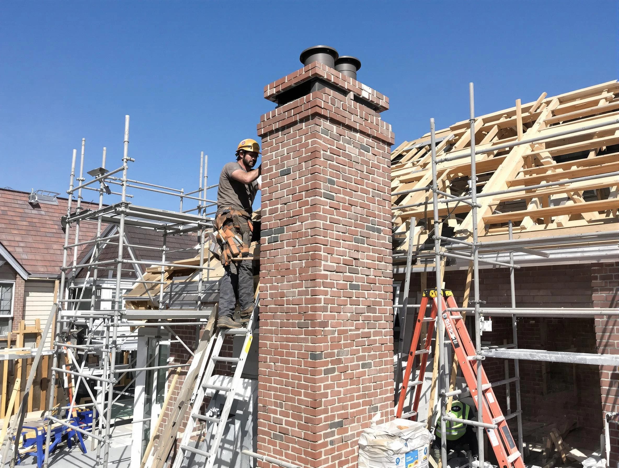 New chimney installation completed by Wayne Chimney Sweep in Wayne, NJ