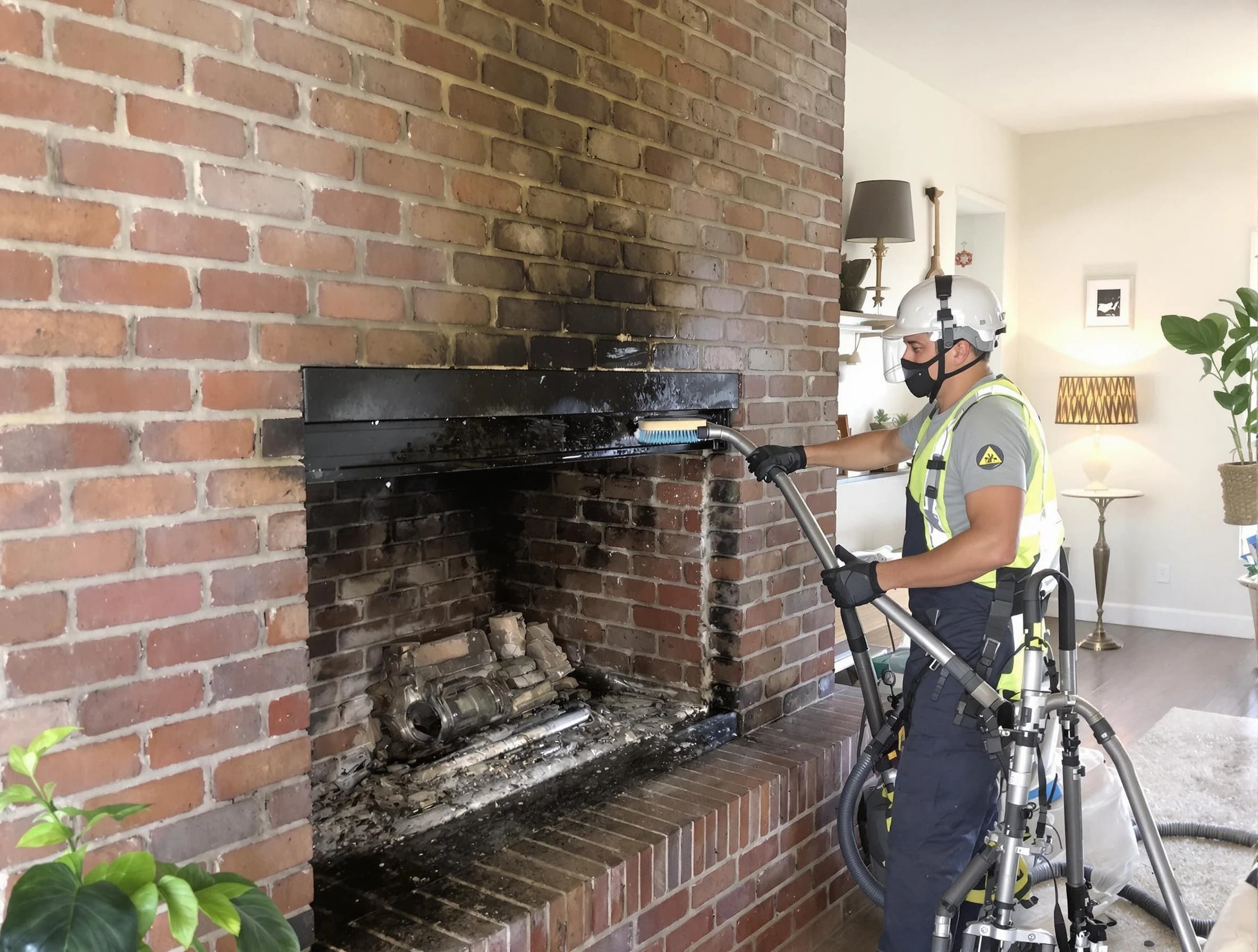 Wayne Chimney Sweep providing fireplace cleaning services in Wayne, NJ