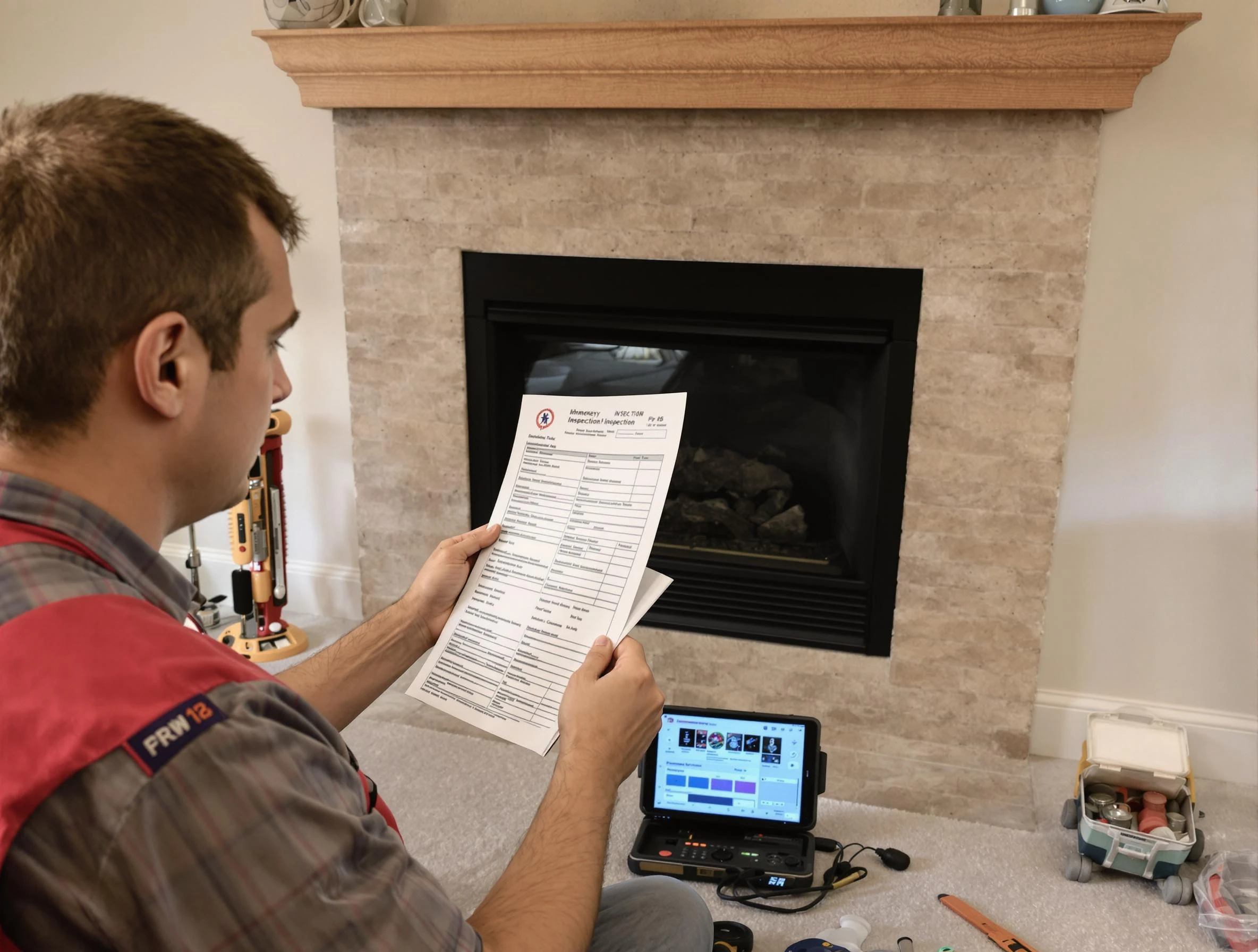 Thorough chimney inspection by Wayne Chimney Sweep in Wayne, NJ