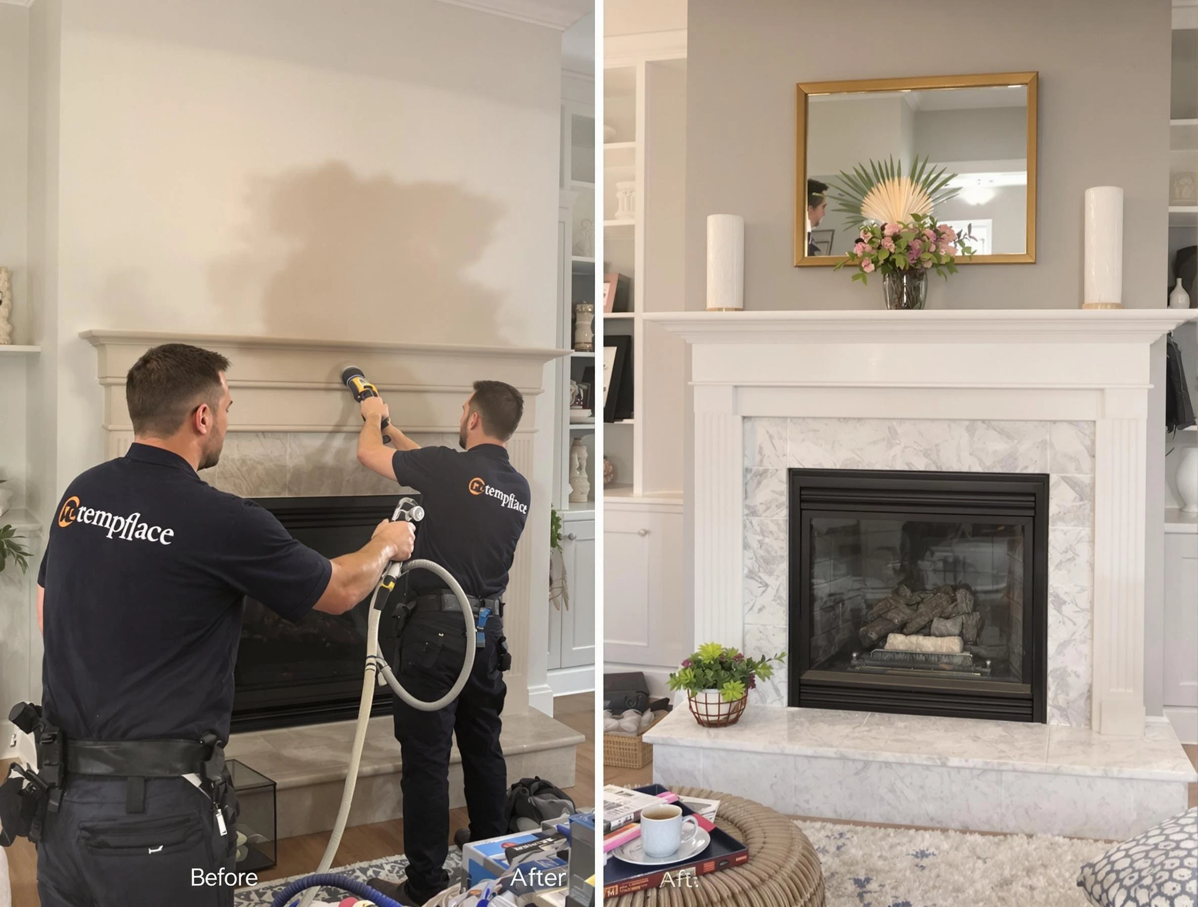 Professional soot removal by Wayne Chimney Sweep team in Wayne, NJ